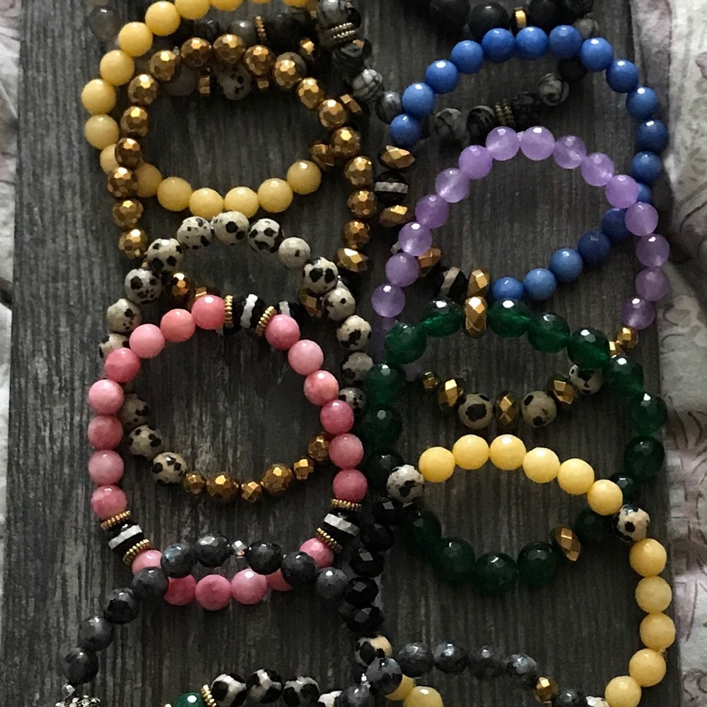 Beaded bracelets - Picture 2 of 2